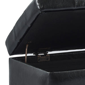 Winston Rectangular Storage Ottoman Bench - perfect footrests with style | Image 8 | InSTYLE Home & Rugs