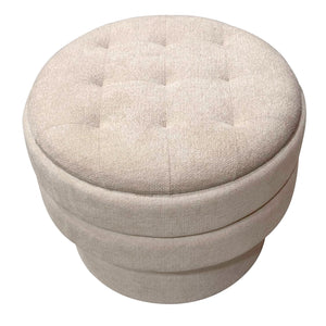 Kepler Round Storage Ottoman - perfect footrests with style | Image 15 | InSTYLE Home & Rugs