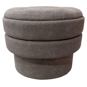 Kepler Round Storage Ottoman - perfect footrests with style | Image 4 | InSTYLE Home & Rugs