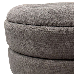 Kepler Round Storage Ottoman - perfect footrests with style | Image 31 | InSTYLE Home & Rugs