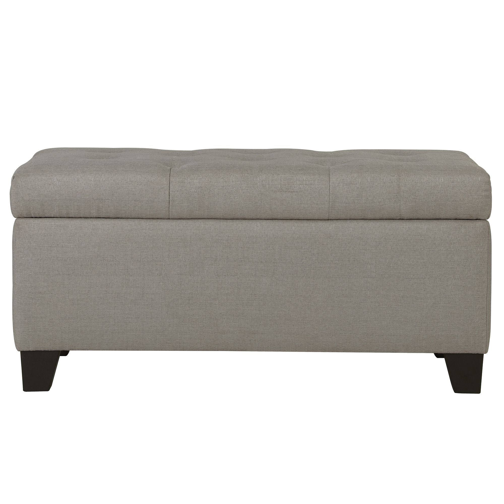 Harper Rectangular Storage Ottoman Bench - chic ottomans for living rooms | Image 2 | InSTYLE Home & Rugs