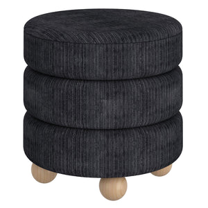 Willo Round Ottoman - perfect footrests with style | Image 1 | InSTYLE Home & Rugs