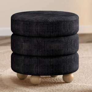 Willo Round Ottoman - perfect footrests with style | Image 4 | InSTYLE Home & Rugs