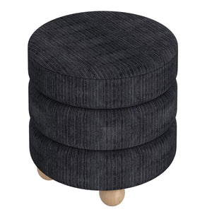 Willo Round Ottoman - perfect footrests with style | Image 5 | InSTYLE Home & Rugs