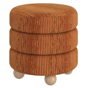 Willo Round Ottoman - perfect footrests with style | Image 3 | InSTYLE Home & Rugs