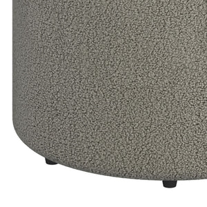 Novar Round Swivel Ottoman - chic ottomans for living rooms | Image 7 | InSTYLE Home & Rugs