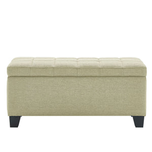 Lila Storage Ottoman Bench - chic ottomans for living rooms | Image 5 | InSTYLE Home & Rugs