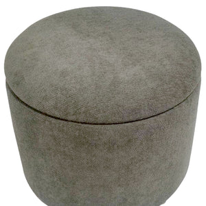Sadie Round Storage Ottoman - comfortable ottomans for any room | Image 8 | InSTYLE Home & Rugs