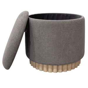 Sadie Round Storage Ottoman - comfortable ottomans for any room | Image 27 | InSTYLE Home & Rugs