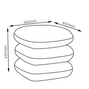 Rylee Square Ottoman - comfortable ottomans for any room | Image 10 | InSTYLE Home & Rugs