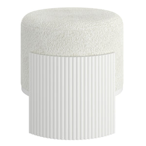 Kiraz Round Ottoman - comfortable ottomans for any room | Image 4 | InSTYLE Home & Rugs