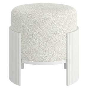 Kiraz Round Ottoman - comfortable ottomans for any room | Image 5 | InSTYLE Home & Rugs