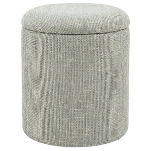 Twyla Round Storage Ottoman - comfortable ottomans for any room | Image 1 | InSTYLE Home & Rugs