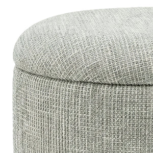 Twyla Round Storage Ottoman - comfortable ottomans for any room | Image 5 | InSTYLE Home & Rugs
