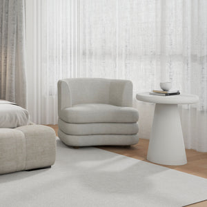 Dorian Accent Chair - modern accent chair with comfortable cushioning and sleek design | Image 3 | InSTYLE Home & Rugs