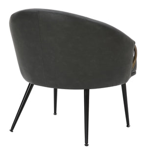 Zita Accent Chair - stylish accent chair to elevate your living room decor | Image 4 | InSTYLE Home & Rugs