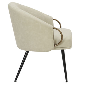 Zita Accent Chair - stylish accent chair to elevate your living room decor | Image 12 | InSTYLE Home & Rugs