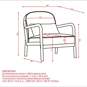 Fani Accent Chair, Faux Leather - modern accent chair with comfortable cushioning and sleek design | Image 16 | InSTYLE Home & Rugs