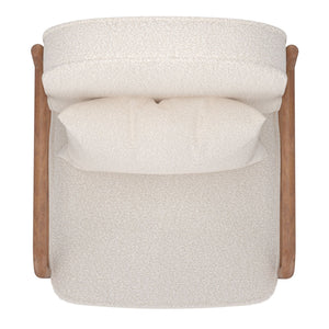 Fani Accent Chair, Fabric - compact accent chair for adding personality to any room | Image 6 | InSTYLE Home & Rugs