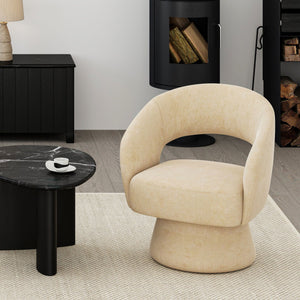Santo Accent Chair - modern accent chair with comfortable cushioning and sleek design | Image 3 | InSTYLE Home & Rugs