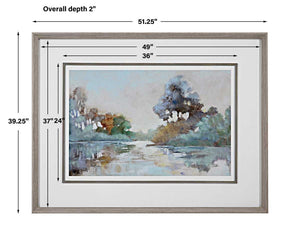 Morning Lake Framed Print - timeless artwork that brings character to any space | Image 7 | InSTYLE Home & Rugs