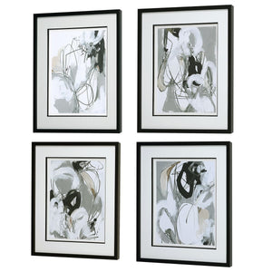 Tangled Threads Framed Prints, S/4 - timeless artwork that brings character to any space | Image 3 | InSTYLE Home & Rugs