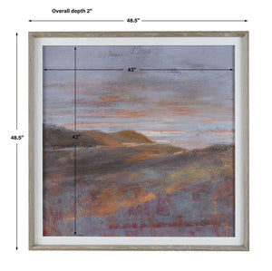 Dawn On The Hills Framed Print - eye-catching art pieces to enhance your home design | Image 9 | InSTYLE Home & Rugs