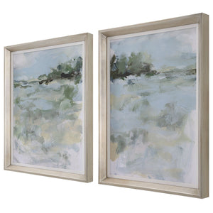 Far Away View Framed Prints, S/2 - timeless artwork that brings character to any space | Image 3 | InSTYLE Home & Rugs