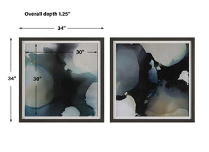 Telescopic Framed Prints, S/2 - eye-catching art pieces to enhance your home design | Image 7 | InSTYLE Home & Rugs