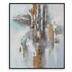 Mountain Mist Hand Painted Canvas - bold and creative art for unique interior décor | Image 2 | InSTYLE Home & Rugs