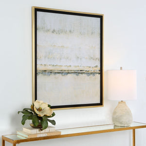 Gilded Horizon Framed Print - eye-catching art pieces to enhance your home design | Image 6 | InSTYLE Home & Rugs