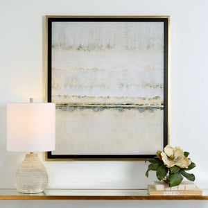 Gilded Horizon Framed Print - eye-catching art pieces to enhance your home design | Image 1 | InSTYLE Home & Rugs
