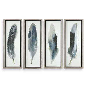 Feathered Beauty Framed Prints, S/4 - eye-catching art pieces to enhance your home design | Image 2 | InSTYLE Home & Rugs