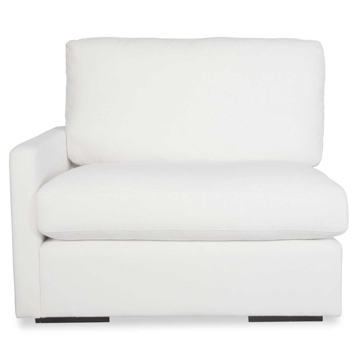 Refuge Sofa, Left Arm Facing, Arctic White 23854-L - comfortable sofa for modern living | Image 1 | InSTYLE Home & Rugs