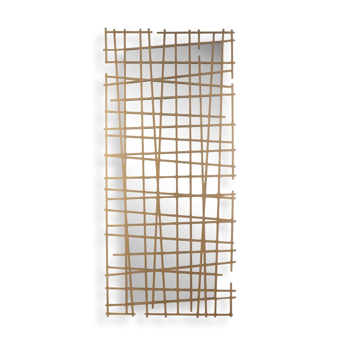 Golden Intersection Metal Wall Decor - from framed art to mirrors, create a focal point in any room | Image 1 | InSTYLE Home & Rugs