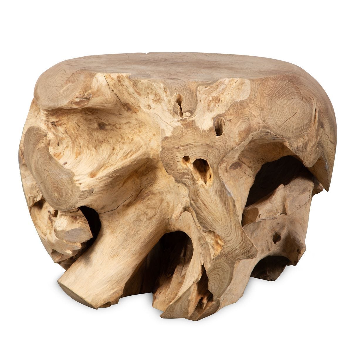 Sola Side Table, Bleached - chic and functional side table for your living room | Image 1 | InSTYLE Home & Rugs