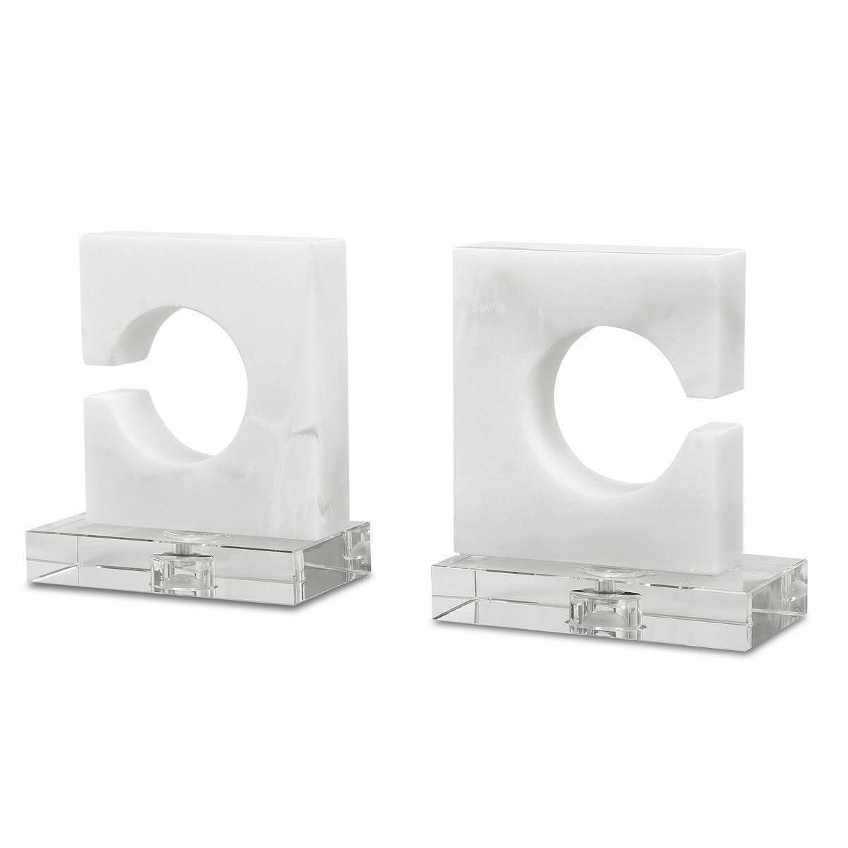Clarin Bookends, S/2 - modern accessories for a personalized living space | Image 1 | InSTYLE Home & Rugs