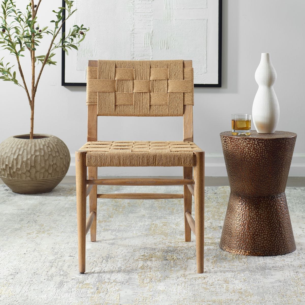 Petrie Dining Chair, 2 Per Box, Priced Each - elegant seating for dining areas | Image 1 | InSTYLE Home & Rugs
