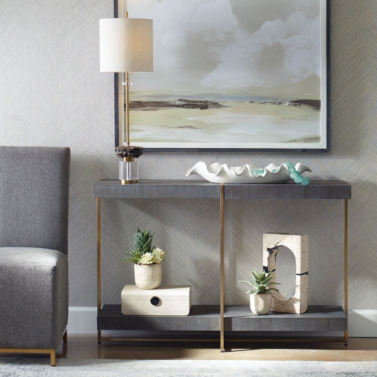 Taja Console Table - sleek design for modern homes | Image 2 | InSTYLE Home & Rugs
