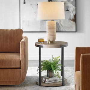 Palisade Side Table, Natural - available in a variety of materials and styles | Image 1 | InSTYLE Home & Rugs