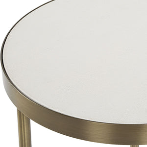 Aragon Nesting Tables, S/2, White - accent tables for living rooms | Image 6 | InSTYLE Home & Rugs