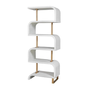 Bia Etagere, White - modern etagere for displaying decor and accessories | Image 3 | InSTYLE Home & Rugs