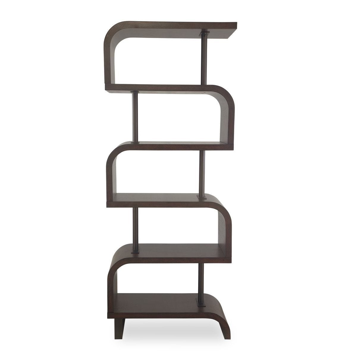 Bia Etagere, Chocolate - elegant etagere shelves for stylish home storage | Image 2 | InSTYLE Home & Rugs