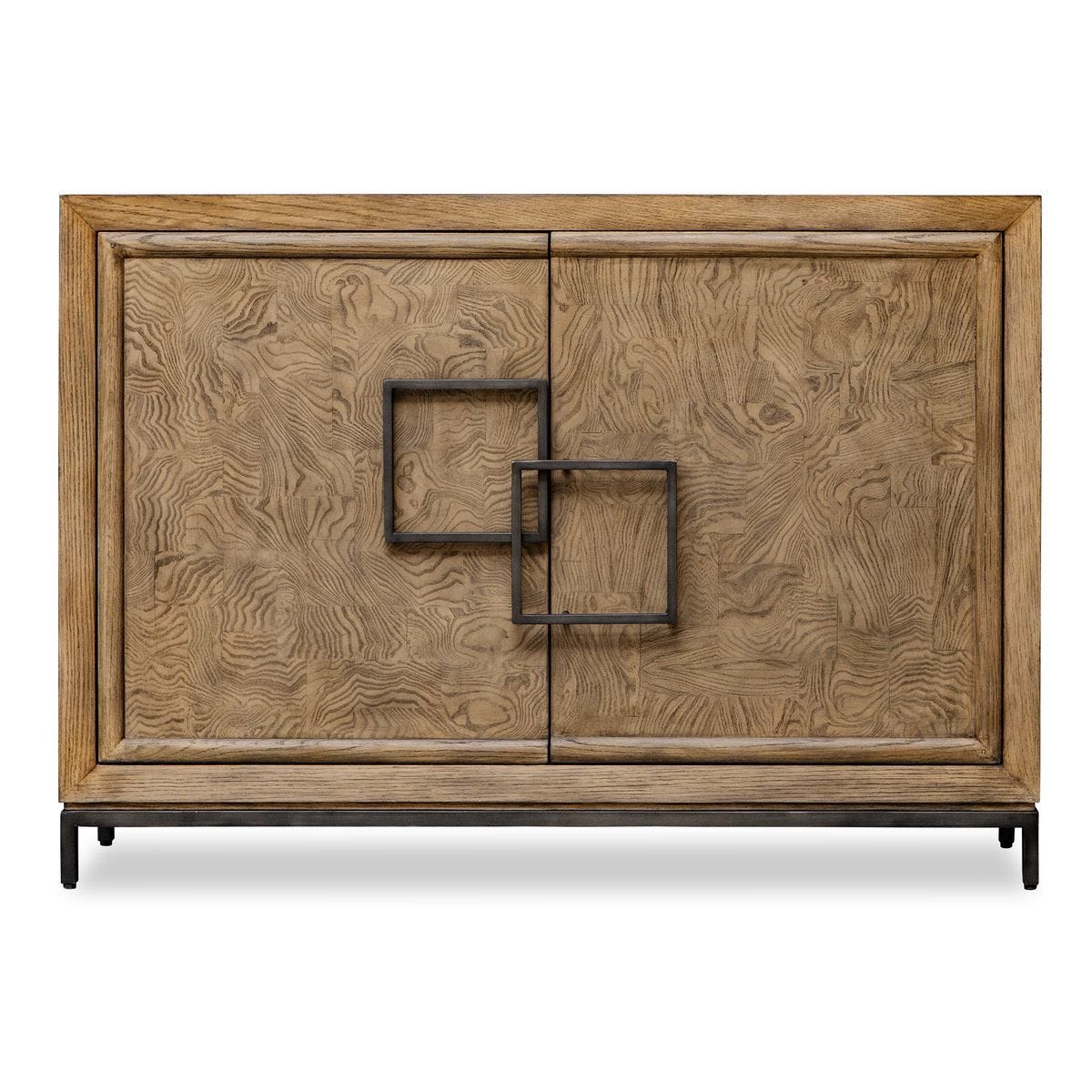 Paltrow 2 Door Cabinet - stylish bar carts for entertaining | Image 2 | InSTYLE Home & Rugs