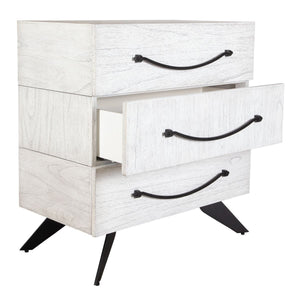 Vivi 3 Drawer Chest - durable drawer with smooth glide mechanism for daily use | Image 4 | InSTYLE Home & Rugs