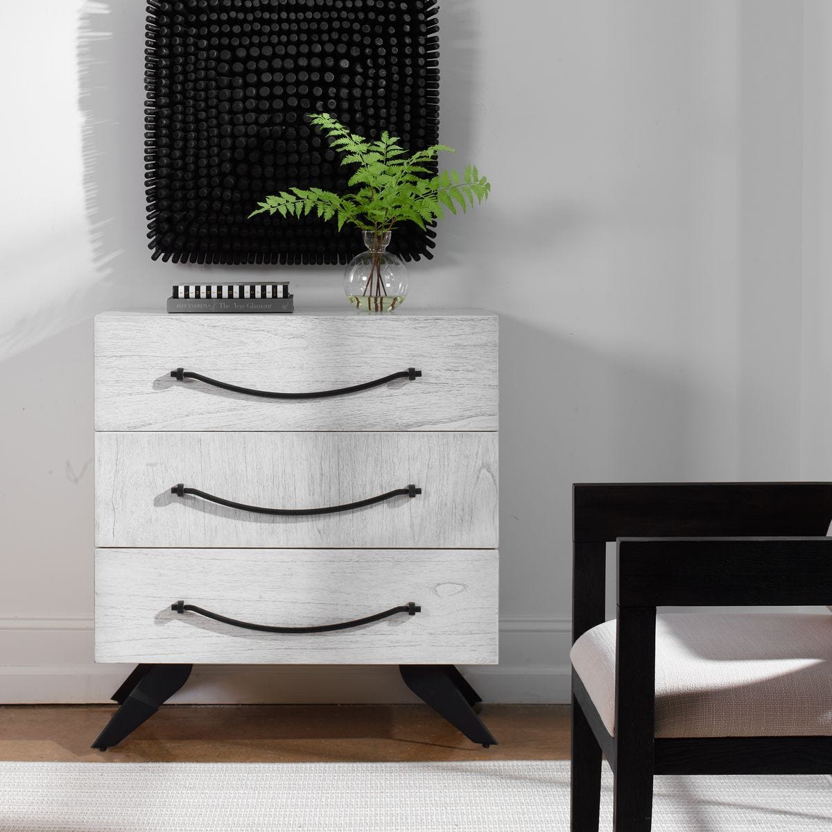Vivi 3 Drawer Chest - durable drawer with smooth glide mechanism for daily use | Image 1 | InSTYLE Home & Rugs