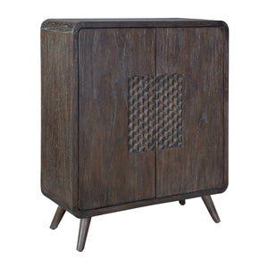 Hausen 2 Door Cabinet - perfect storage for drinks and glassware | Image 2 | InSTYLE Home & Rugs