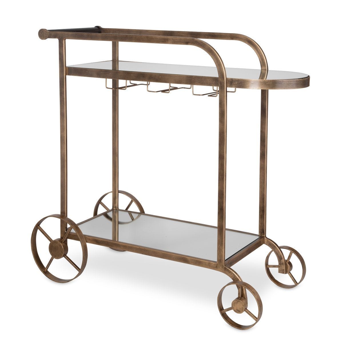 Carrinho Bar Cart - compact bar cart for small spaces and home entertainment | Image 2 | InSTYLE Home & Rugs