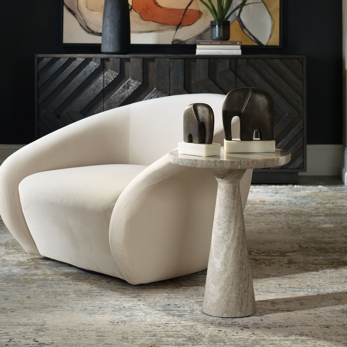 Stour Accent Table - functional accent table with unique design for any room | Image 1 | InSTYLE Home & Rugs