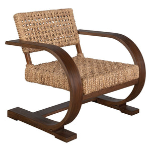 Rehema Accent Chair, Walnut - compact accent chair for adding personality to any room | Image 3 | InSTYLE Home & Rugs